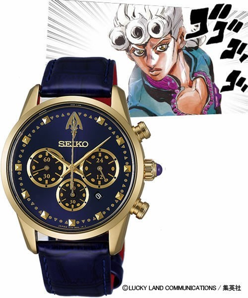 ジョジョ奇妙な冒険腕時計seiko アニメキャラの腕時計一覧 楽天市場